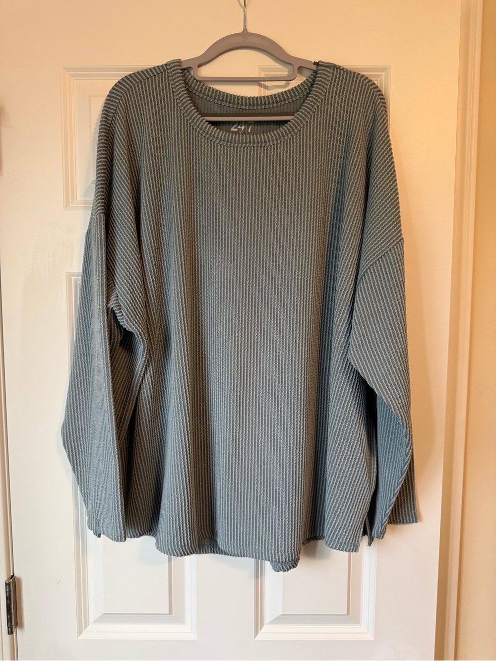 Maurice’s 24/7 Oversized Rib-Knit Long-Sleeve Top